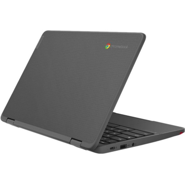 Lenovo 300e Yoga Chromebook Gen 4 82W20009US 11.6" Touchscreen Convertible 2 in 1 Chromebook - HD - Octa-core (ARM Cortex A76 + Cortex A55) - 8 GB - 64 GB Flash Memory - English Keyboard - Graphite Gray - Image 2