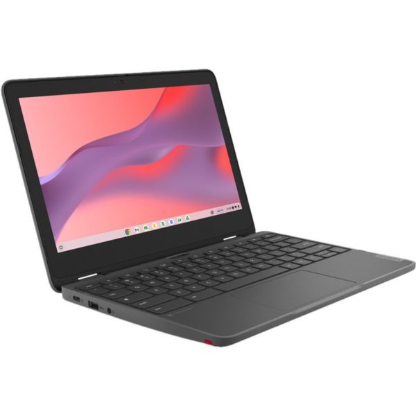 Lenovo 300e Yoga Chromebook Gen 4 82W20009US 11.6" Touchscreen Convertible 2 in 1 Chromebook - HD - Octa-core (ARM Cortex A76 + Cortex A55) - 8 GB - 64 GB Flash Memory - English Keyboard - Graphite Gray - Image 4