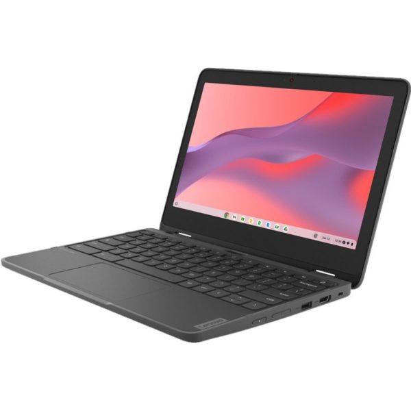 Lenovo 300e Yoga Chromebook Gen 4 82W20009US 11.6" Touchscreen Convertible 2 in 1 Chromebook - HD - Octa-core (ARM Cortex A76 + Cortex A55) - 8 GB - 64 GB Flash Memory - English Keyboard - Graphite Gray - Image 5