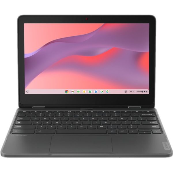 Lenovo 300e Yoga Chromebook Gen 4 82W20009US 11.6" Touchscreen Convertible 2 in 1 Chromebook - HD - Octa-core (ARM Cortex A76 + Cortex A55) - 8 GB - 64 GB Flash Memory - English Keyboard - Graphite Gray - Image 7