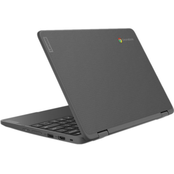 Lenovo 300e Yoga Chromebook Gen 4 82W20009US 11.6" Touchscreen Convertible 2 in 1 Chromebook - HD - Octa-core (ARM Cortex A76 + Cortex A55) - 8 GB - 64 GB Flash Memory - English Keyboard - Graphite Gray - Image 9