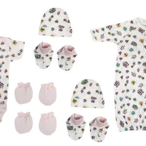 Newborn Baby Girl 9 Pc  Sets Nc_0620
