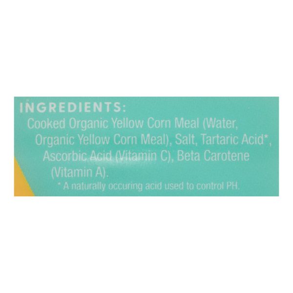 Food Merchants Organic Polenta - Traditional Italian - Case of 12 - 18 oz. - Image 2
