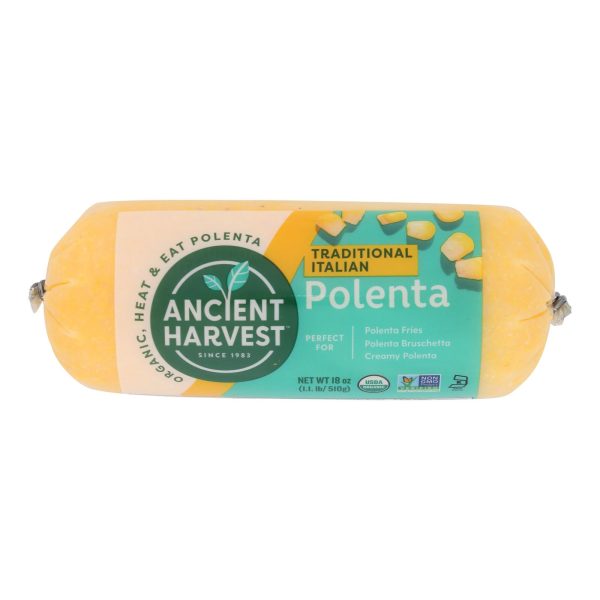Food Merchants Organic Polenta - Traditional Italian - Case of 12 - 18 oz. - Image 3