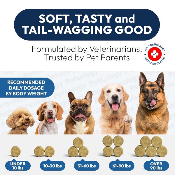 Omega 3 Fish Oil for Dogs   170 Chews   Omega 3 for Dogs Itchy Skin & Allergy Relief   Skin & Coat Supplement   EPA & DHA Fatty Acids   Dog Anti Shedding & Hot Spot Treatment   Salmon Oil - Image 7