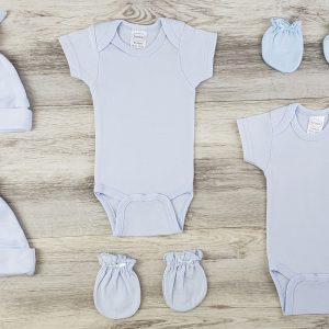 6 Pc  Baby Clothes Set Ls_0600nb