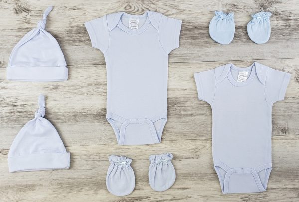 6 Pc  Baby Clothes Set Ls_0600nb