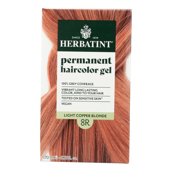 Herbatint - Hair Color 8r Lt Cpr Blnd - EA of 1-5.75 FZ - Image 2