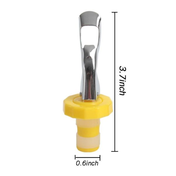 Wine Stoppers 6 PCS Silicone Bottle Stopper Expanding Manual Beverage Bottle Stopper Wine Bottle Cork - Image 2