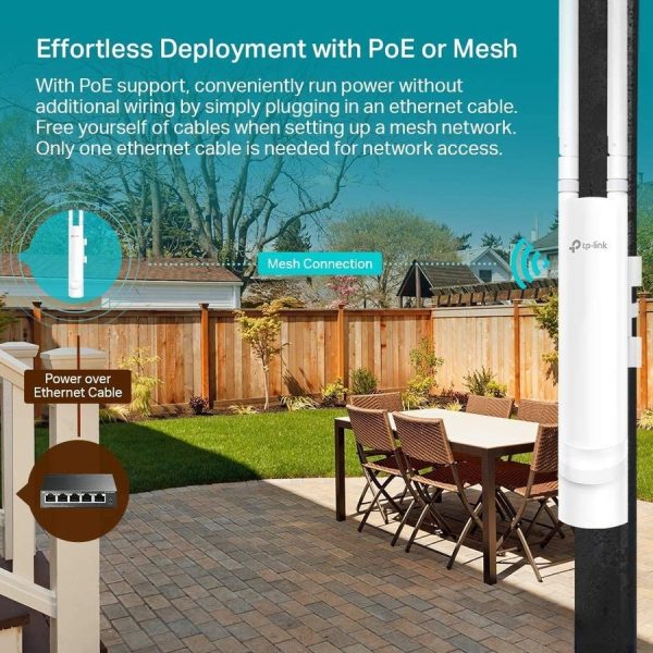 TP-Link EAP225-Outdoor - Omada AC1200 Wireless Gigabit Outdoor Access Point - Image 6