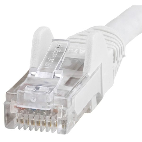 StarTech.com 14ft CAT6 Ethernet Cable - White Snagless Gigabit - 100W PoE UTP 650MHz Category 6 Patch Cord UL Certified Wiring/TIA - Image 3