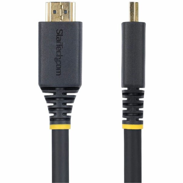 StarTech.com 25ft (7.6m) Premium Certified High Speed HDMI Cable, 4K 60Hz/1440p 144Hz, 18Gbps, UHD HDMI 2.0 Cord, TPE Jacket - Image 3