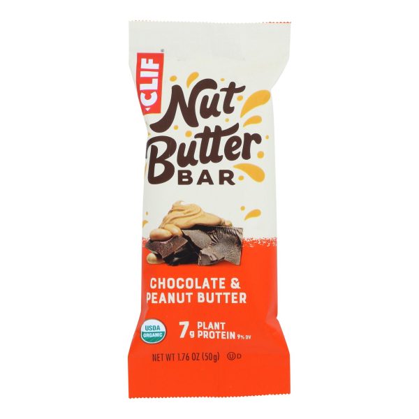 Clif Bar Organic Nut Butter Filled Energy Bar - Chocolate Peanut Butter - Case of 12 - 1.76 oz. - Image 3