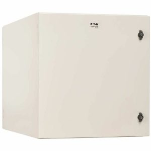 Eaton Tripp Lite Series SmartRack Industrial Enclosure with Locks - NEMA 4, Wall Mount, Heavy-Duty Metal Construction, 32.5 in. Depth, 12U, Gray