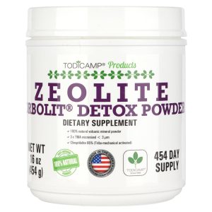 Sorbolit Zeolite Detox Powder   1 lb Clinoptilolite Zeolite Powder Sorbolit  1 2 µm Zeolite Clinoptilolite Powder for Cellular Detox   454 Days Supply