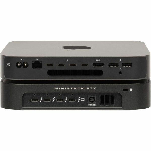OWC miniStack STX Drive Enclosure Serial ATA, PCI Express NVMe 4.0 - Thunderbolt 4 Host Interface - Matte Silver, Matte Black - Image 5