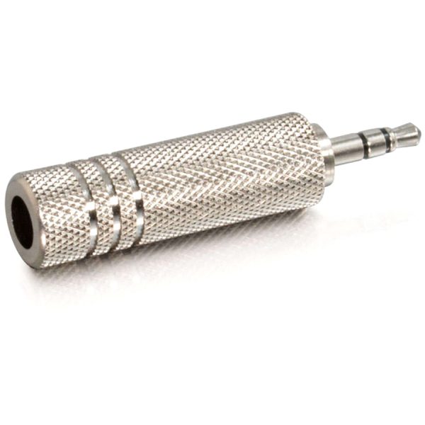 C2G 3.5mm Stereo Male to 6.3mm (1/4in) Stereo Female Adapter - Image 2