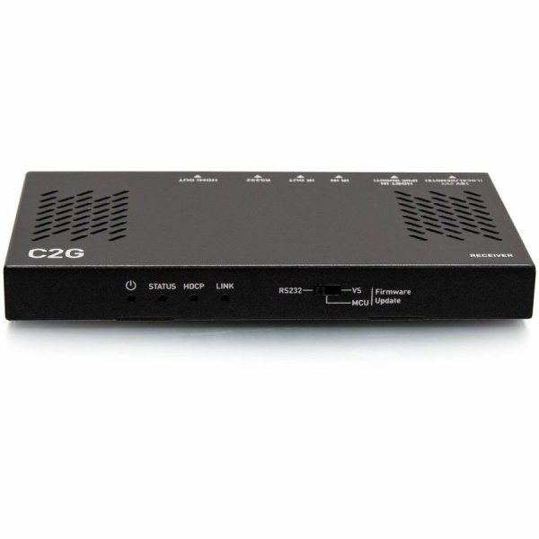 C2G HDMI Ultra-SlimHDBaseT + RS232 And IR Over Cat Extender Box Receiver - 4K 60Hz