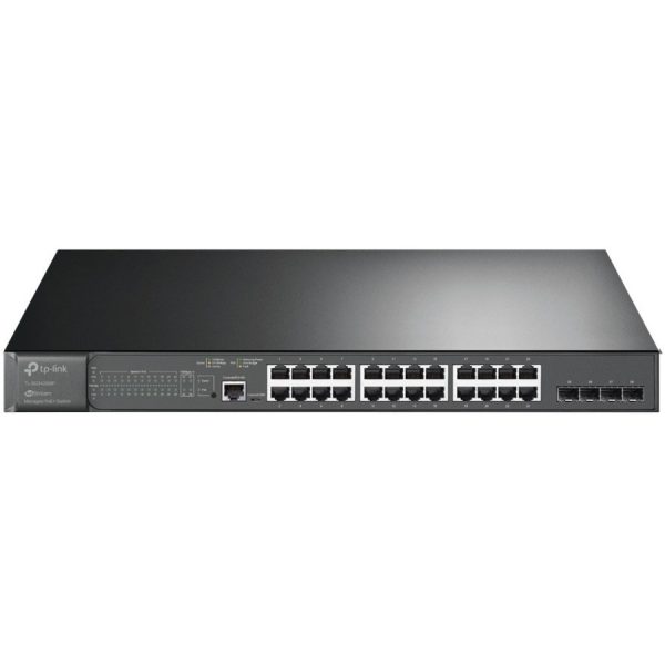 TP-Link TL-SG3428MP - JetStream™ 28-Port Gigabit L2+ Managed Switch with 24-Port PoE+