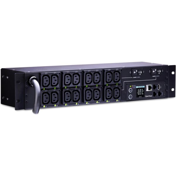 CyberPower PDU81007 200 - 240 VAC 30A Switched Metered-by-Outlet PDU - Image 3