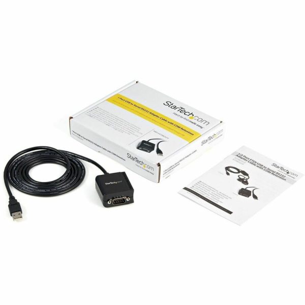 StarTech.com 1 Port FTDI USB to Serial RS232 Adapter Cable with COM Retention - Image 4
