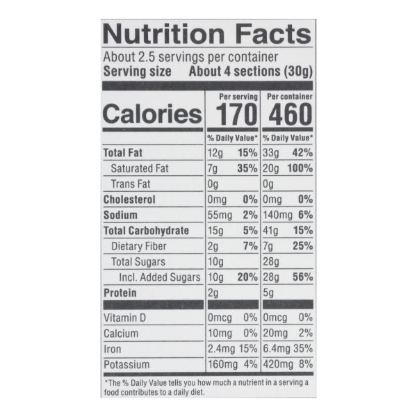 Alter Eco Americas Organic Chocolate Bar - Dark Salted Burnt Caramel - 2.82 oz Bars - Case of 12