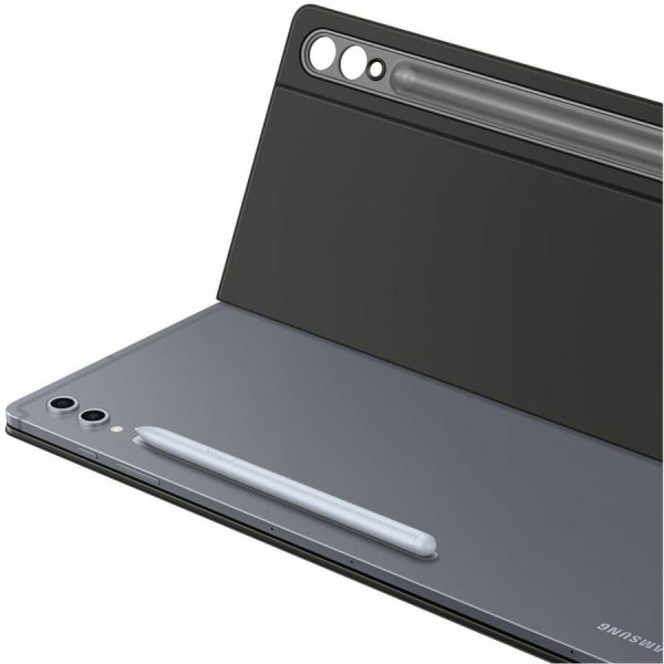 Samsung Keyboard/Cover Case (Book Fold) Samsung Galaxy Tab S10 Ultra, Galaxy Tab S9 Ultra Tablet - Black - Image 2