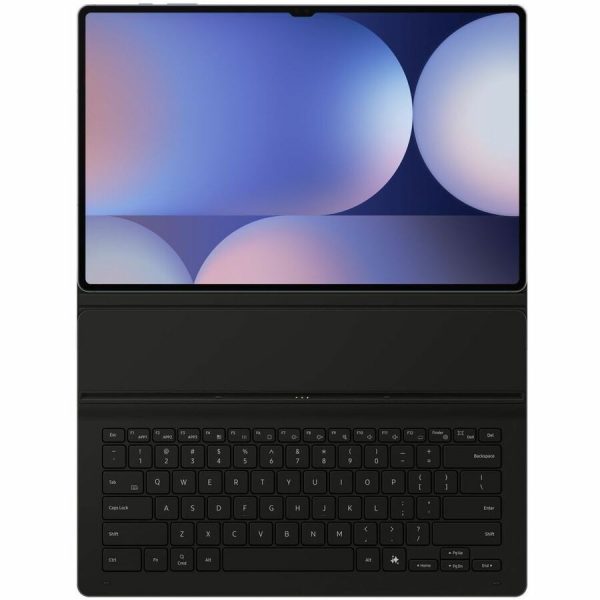 Samsung Keyboard/Cover Case (Book Fold) Samsung Galaxy Tab S10 Ultra, Galaxy Tab S9 Ultra Tablet - Black - Image 7