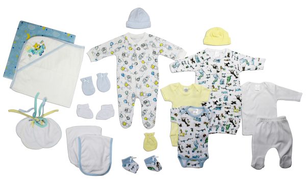 Newborn Baby Boy 19 Pc  Baby Shower Gift Set Ls_0016