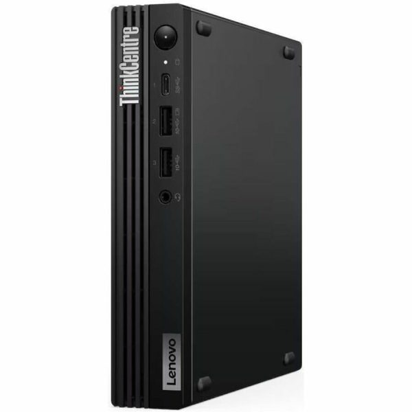 Lenovo ThinkCentre M70q Gen 5 12TD001SUS Desktop Computer - Intel Core i7 14th Gen i7-14700T - vPro Technology - 32 GB - 1 TB SSD - Tiny - Black - Image 2