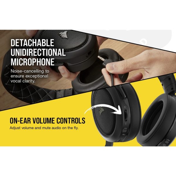 Corsair HS70 PRO Wireless Gaming Headset - Carbon - Image 8