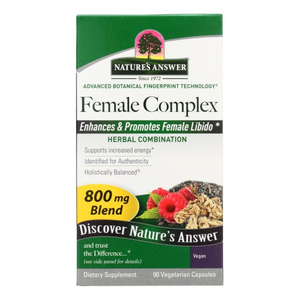 Nature's Answer - Female Complex - 90 vcaps - Image 2