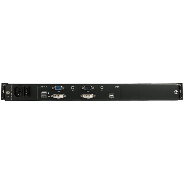 StarTech.com Dual Rail Rackmount KVM Console HD 1080p - DVI/VGA KVM w/17" LCD Monitor - 1U LCD KVM Server Rack Drawer w/Cables USB Support - Image 4