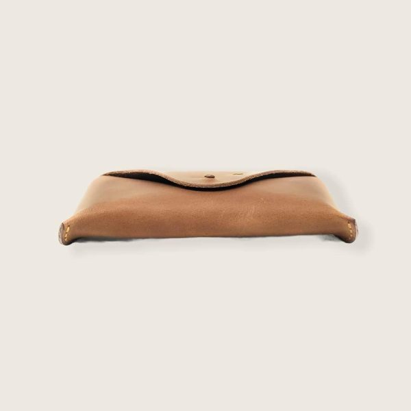 Genuine Leather Eyeglasses & Sunglasses Case with Button Closure - Image 5