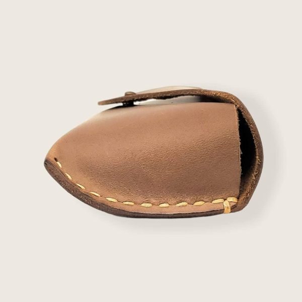Genuine Leather Eyeglasses & Sunglasses Case with Button Closure - Image 6