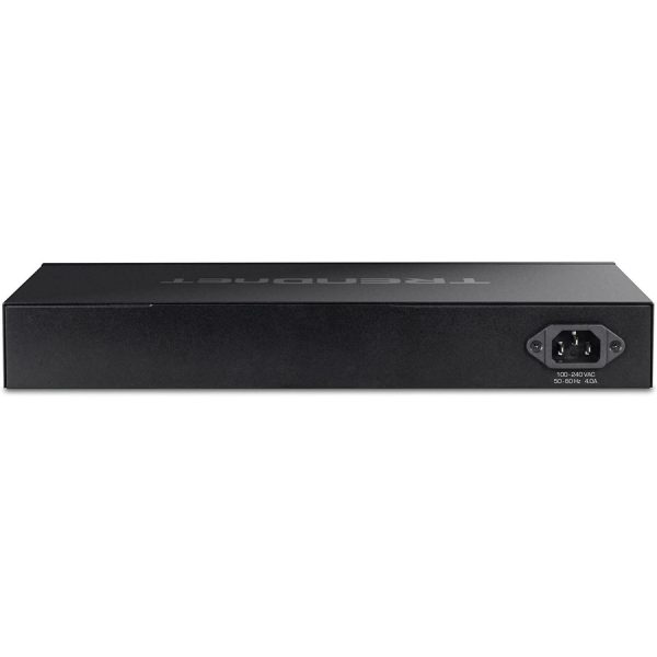 TRENDnet 10-Port Multi-Gig Web Smart PoE+ Switch, 8 x 2.5GBASE-T PoE+ Ports, 2 x 10G SFP+ Slots, Metal Housing, Managed Network Ethernet Switch, Lifetime Protection, Black, TPE-3102WS - Image 9