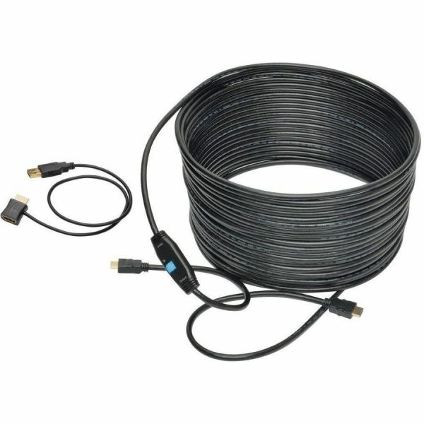 Eaton Tripp Lite Series Active High-Speed HDMI Cable with Built-In Signal Booster (M/M), Black, 65 ft. (19.81 m) - Image 6