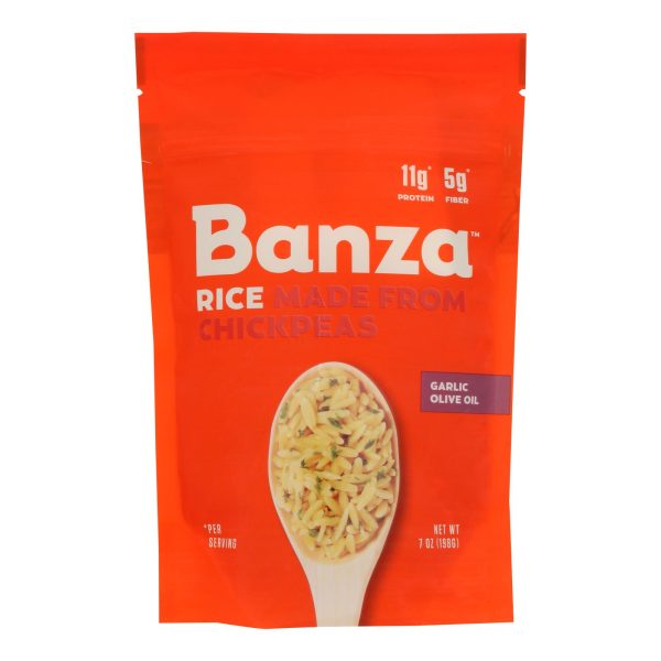 Banza - Rice Gar Olv Oil Chickpea - Case of 6-7 OZ - Image 2
