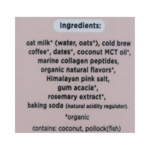 Pop & Bottle - Oat Milk Latte Vanilla - Case of 12-8 FZ