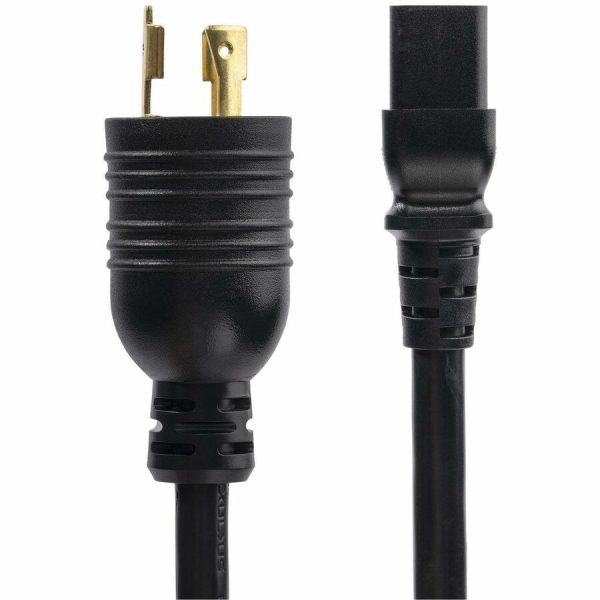 StarTech.com 6ft (1.8m) Heavy Duty Power Cord, Twist-Lock NEMA L6-20P to IEC 60320 C19, 20A 250V, 12AWG, UL Listed - Image 2