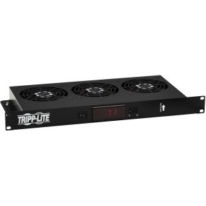 Eaton Tripp Lite Series 1U Blanking Panel with Temperature Sensor and High-Performance Fans