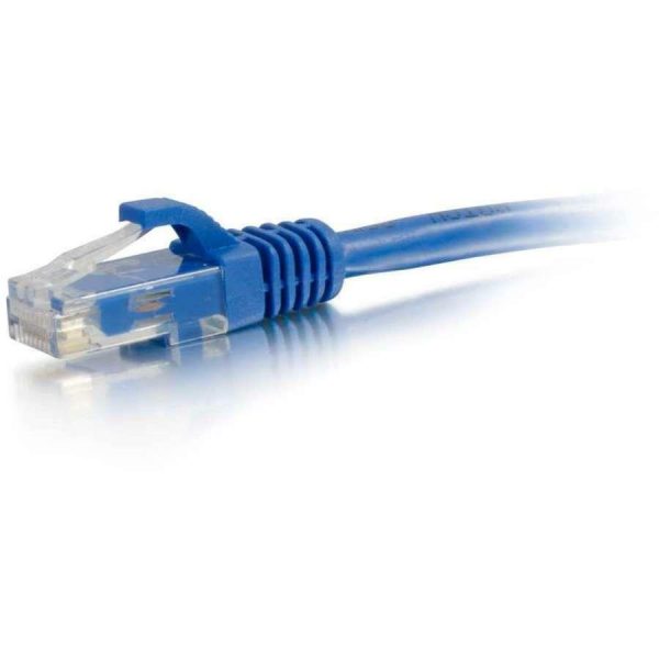 C2G 10ft Cat6 Snagless Unshielded (UTP) Ethernet Cable - 50 Pack - Blue - Image 3