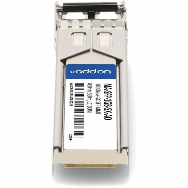 AddOn Cisco Meraki MA-SFP-1GB-SX Compatible TAA Compliant 1000Base-SX SFP Transceiver (MMF, 850nm, 550m, LC, DOM) - Image 4