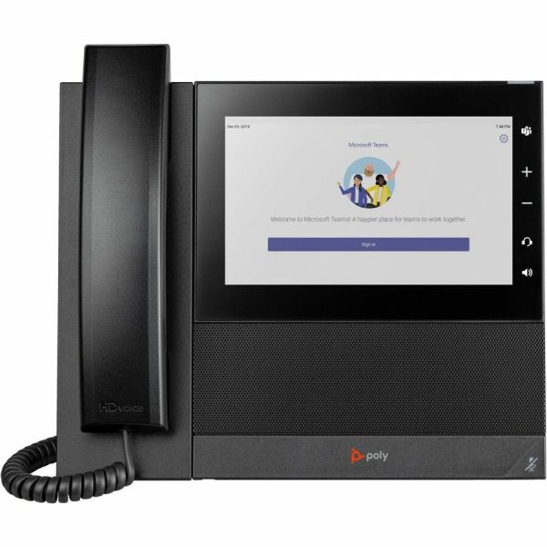 Poly CCX 600 Business Media Phone for Microsoft Teams and PoE-enabled GSA/TAA - Image 2