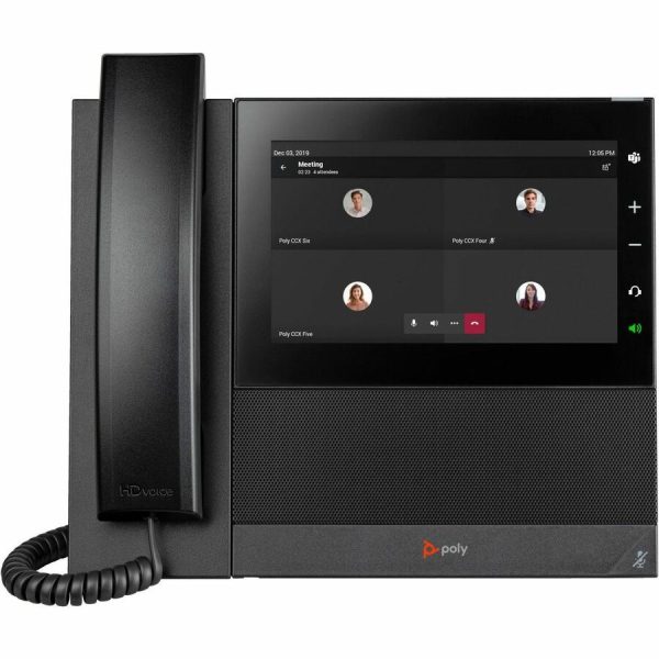 Poly CCX 600 Business Media Phone for Microsoft Teams and PoE-enabled GSA/TAA - Image 3