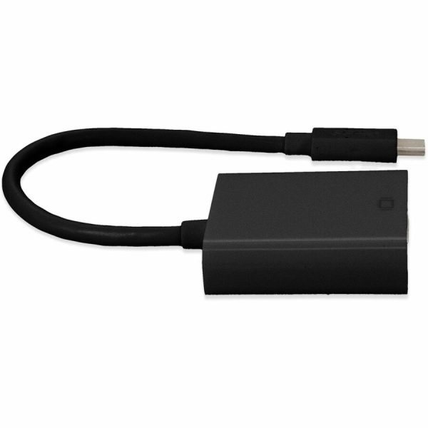 AddOn 20cm (8in) USB 3.1 Type (C) Male to HDMI Female Black Adapter Cable - Image 6