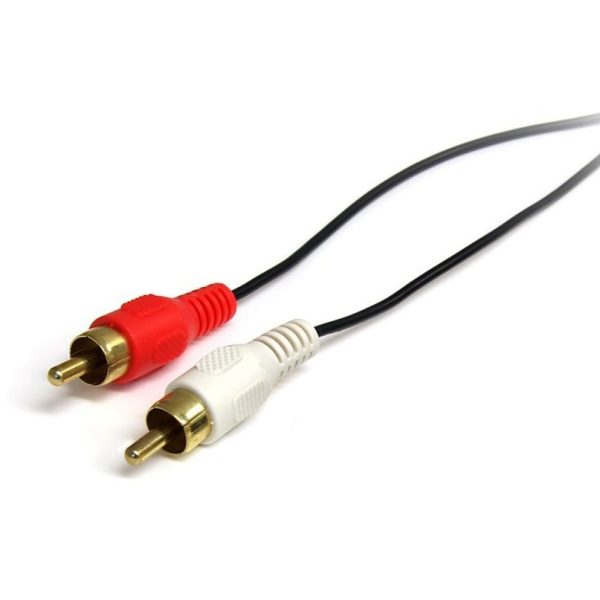 StarTech.com - Stereo Audio cable - RCA (M) - mini-phone stereo 3.5 mm (M) - 0.91 m - Image 2