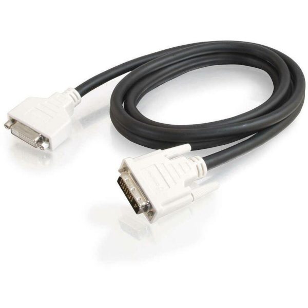 C2G 1m DVI-D M/F Dual Link Digital Video Extension Cable (3.2ft) - Image 2