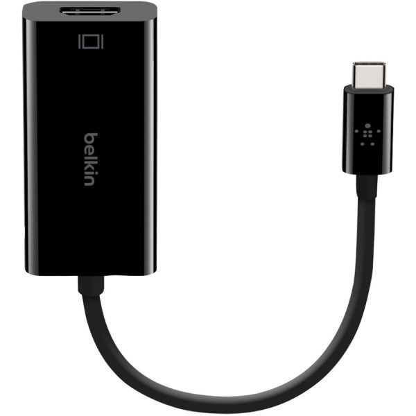 Belkin USB-C to HDMI Adapter Cable, 4k, video adapter - black - Thunderbolt 3/DisplayPort - Image 5