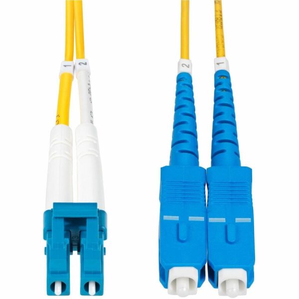 StarTech.com 10m (32.8ft) LC to SC (UPC) OS2 Single Mode Duplex Fiber Optic Cable, 9/125, 100G, Low Insertion Loss, LSZH Fiber Jumper Cord - Image 5
